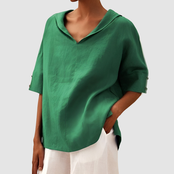Rosa | Women's Elegant Timeless Blouse-The Yellow Prime