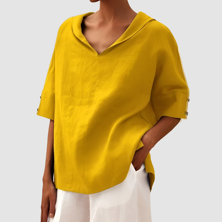 Rosa | Women's Elegant Timeless Blouse-The Yellow Prime