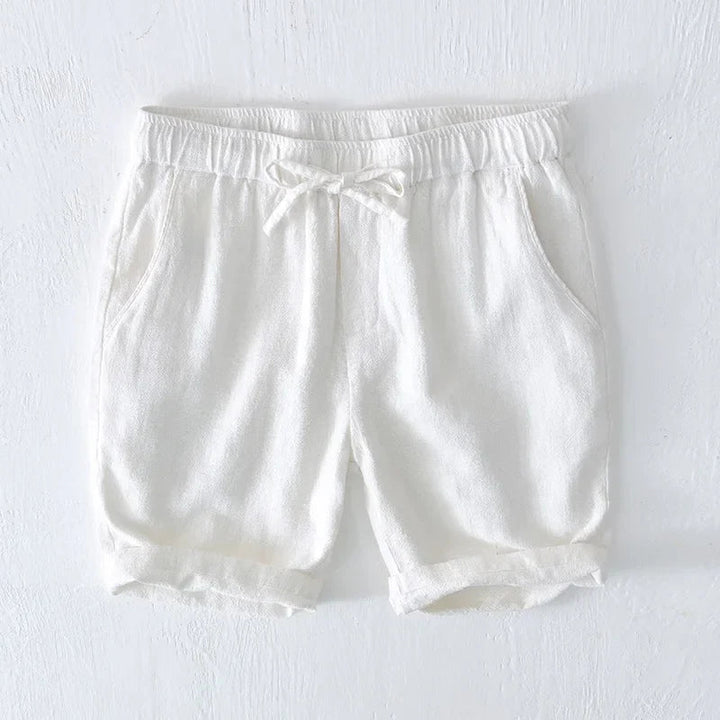 Kai | Men's Relaxed Fit Drawstring Casual Shorts-The Yellow Prime