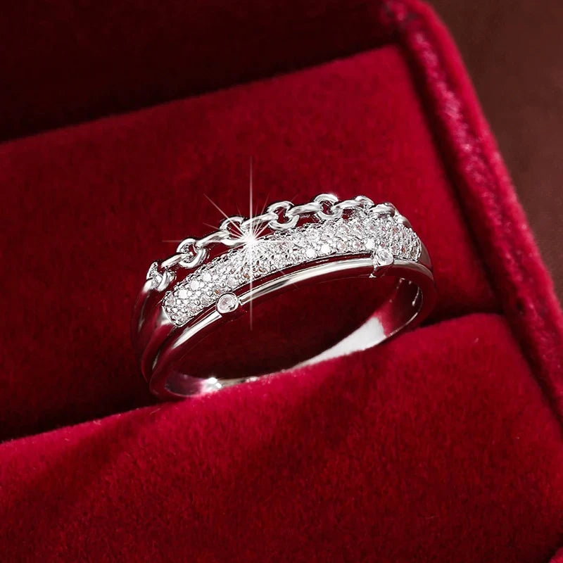 Elegant Pavé Ring for Stunning Style and Sparkle
