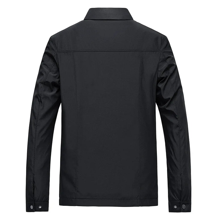 Men's Long Sleeve Collared Transitional Jacket