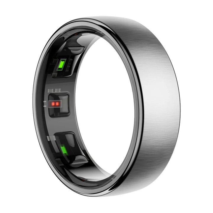 Health Tracker Smart Ring with Charging Dock for Heart Rate & Sleep-The Yellow Prime