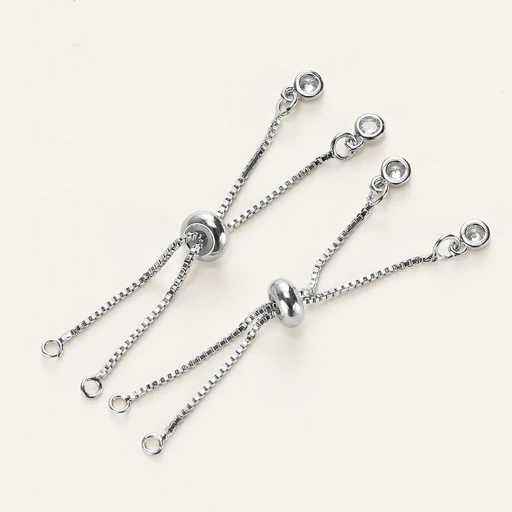 Women's Adjustable Slider Chains for DIY Bracelet Making-The Yellow Prime