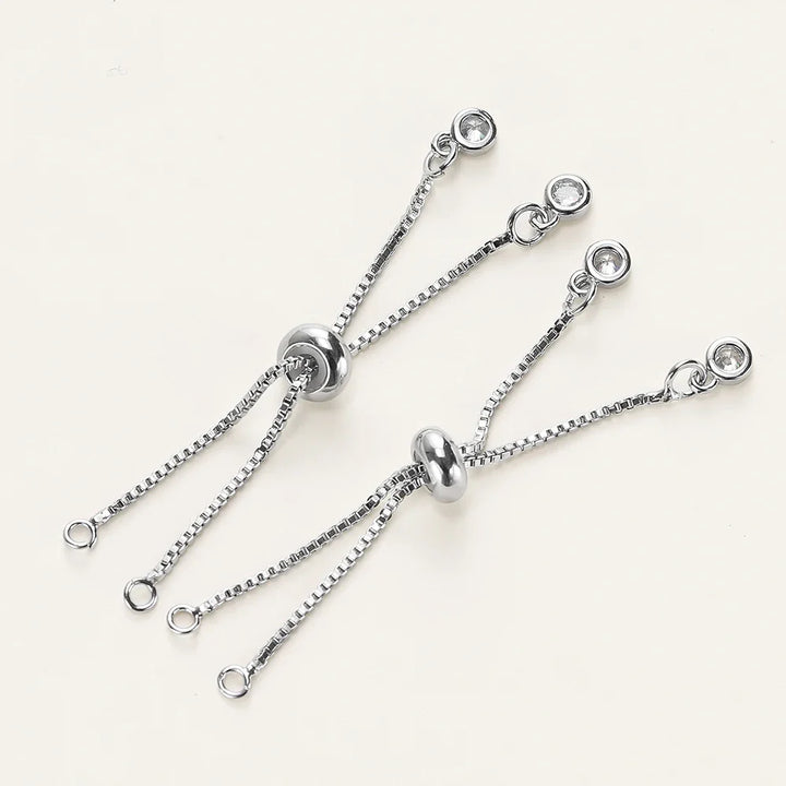 Women's Adjustable Slider Chains for DIY Bracelet Making-The Yellow Prime