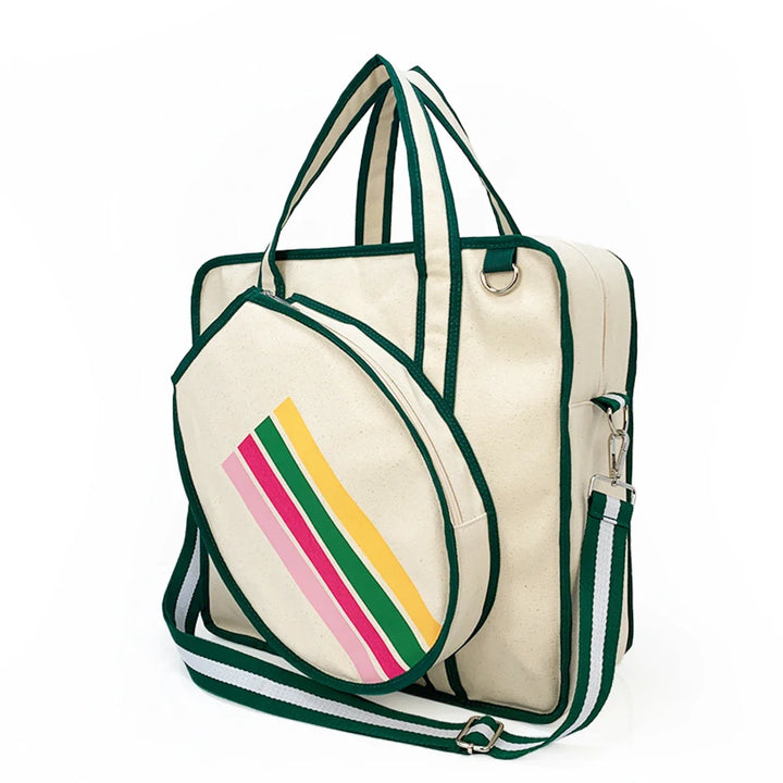 Women's Multi-Pocket Sports Shoulder Bag for Pickleball