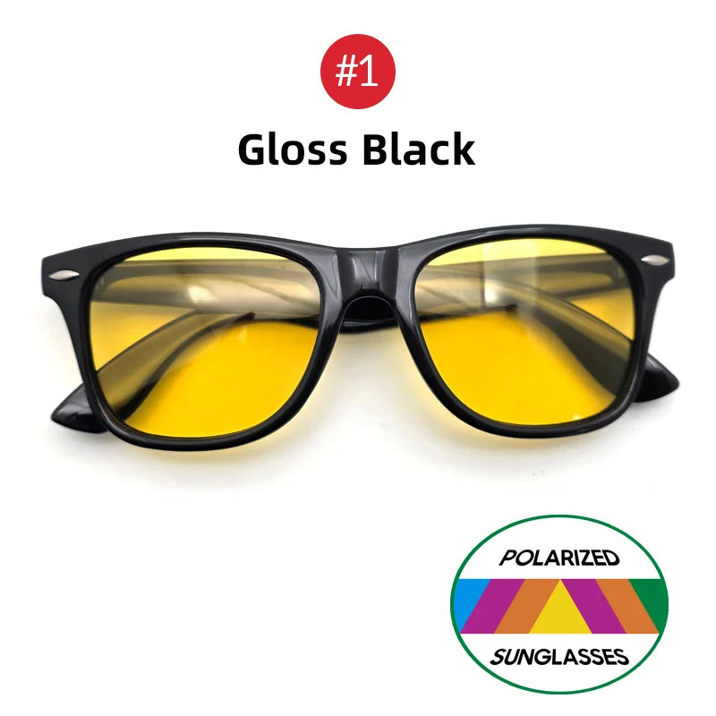 Polarized Night Vision Sunglasses with UV400 Protection for Driving-The Yellow Prime