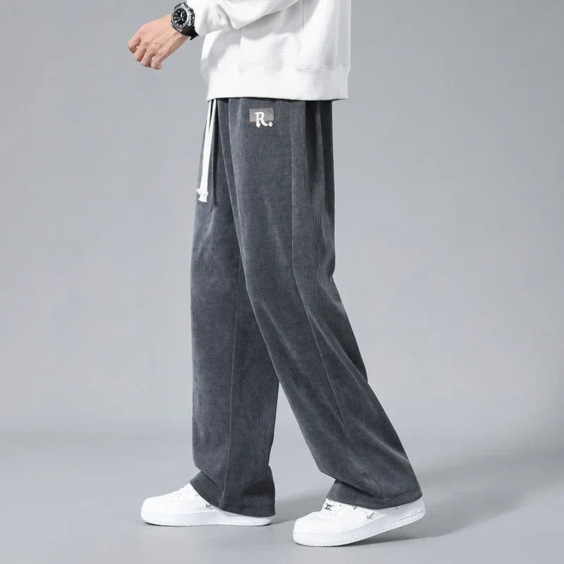 Men's Relaxed Fit Corduroy Sweatpants