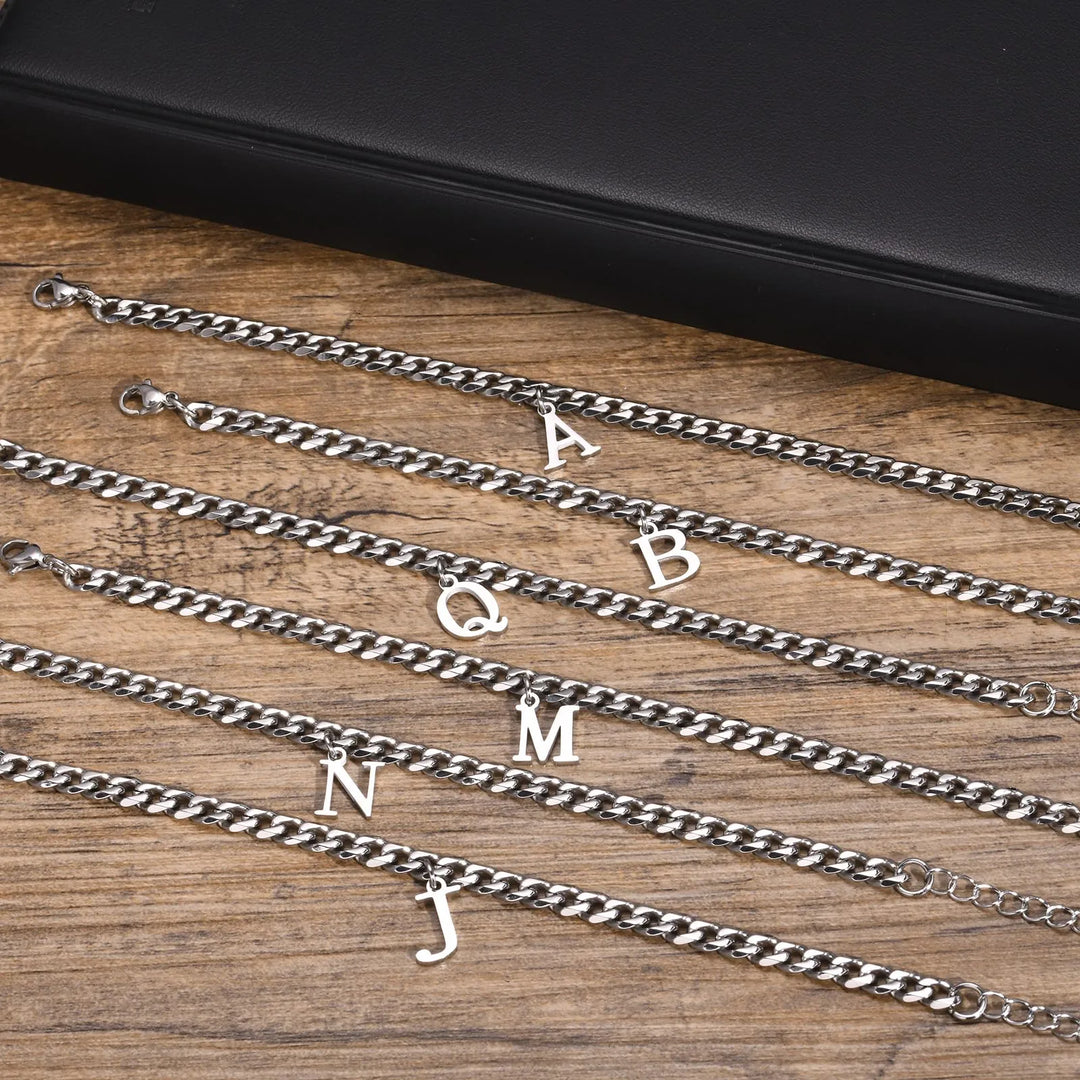 Women's Adjustable Stainless Steel Cuban Link Bracelet-The Yellow Prime