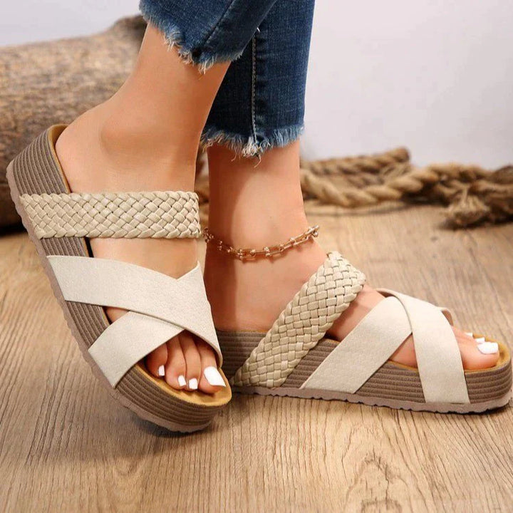 Sophia | Women's Orthopedic Fashion Sandals - Comfortable Supportive Footwear-The Yellow Prime