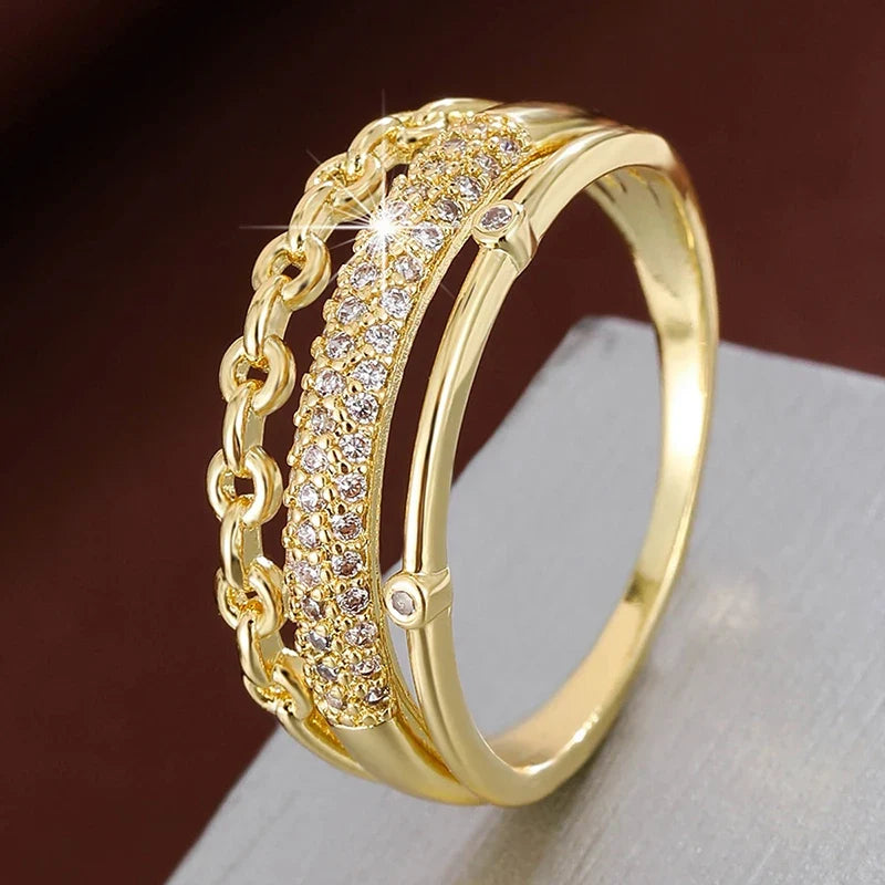 Elegant Pavé Ring for Stunning Style and Sparkle