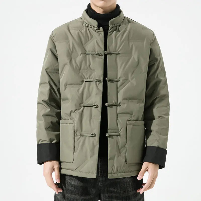 Men's Premium Down Jacket-The Yellow Prime