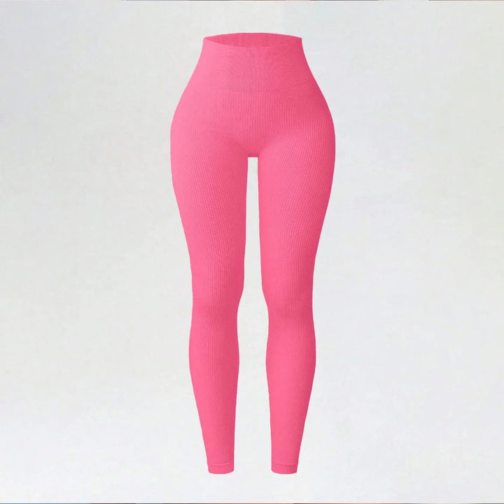 Dameslegging met hoge taille en zonder naden voor yoga, fitness en hardlopen