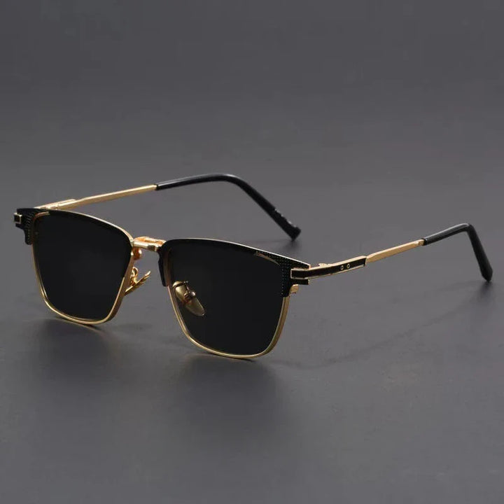 Metal Frame Sunglasses – UV400 Geometric Shades for Stylish Protection