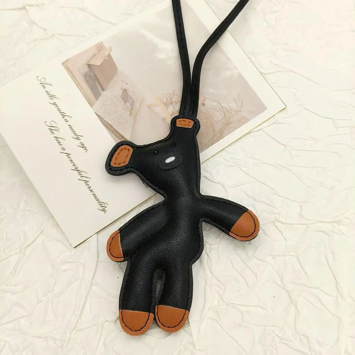 Women's Cute PU Leather Mini Bag Charm Keychain Gift Accessory-The Yellow Prime