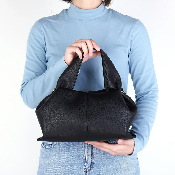 Women's Retro PU Leather Crossbody Shoulder Bag - Perfect Lunchbox Tote-The Yellow Prime