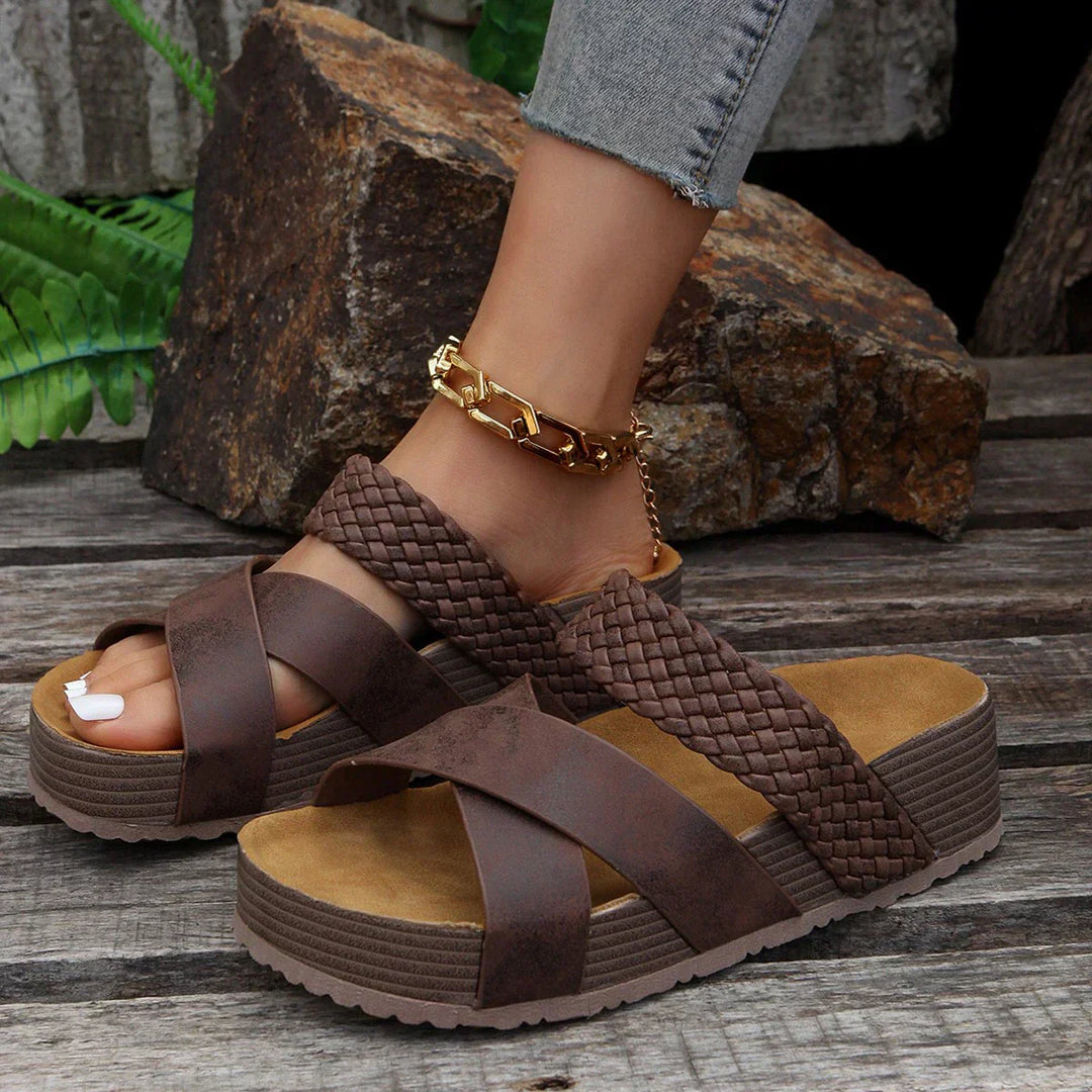 Mabel | Women's Elegant Comfortable Orthopedic Sandals-The Yellow Prime