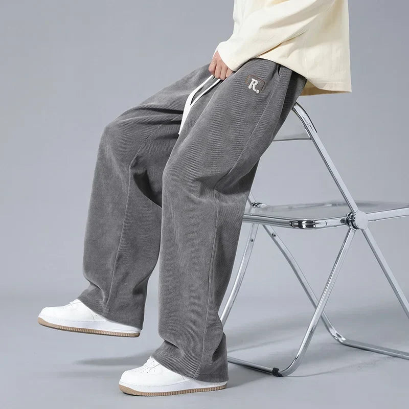 Men's Relaxed Fit Corduroy Sweatpants