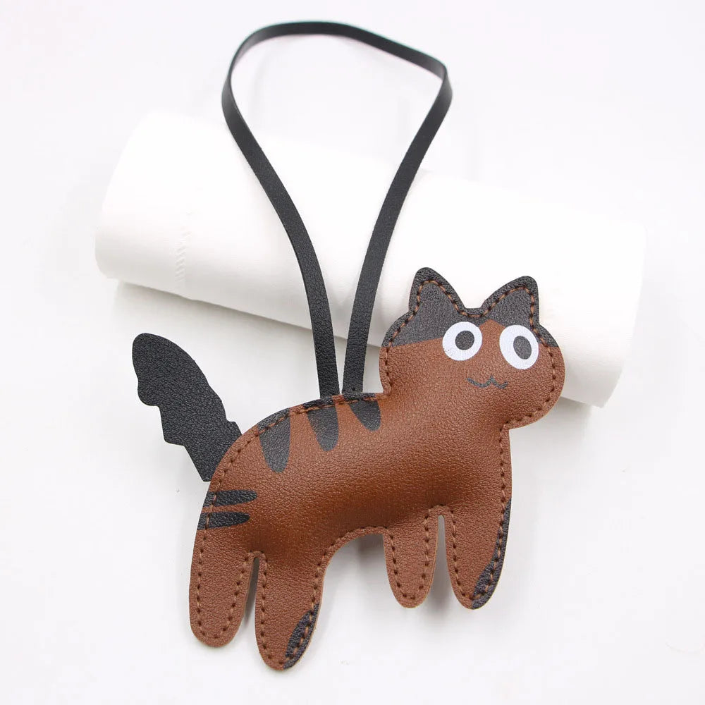 Women's Cute PU Leather Mini Bag Charm Keychain Gift Accessory-The Yellow Prime
