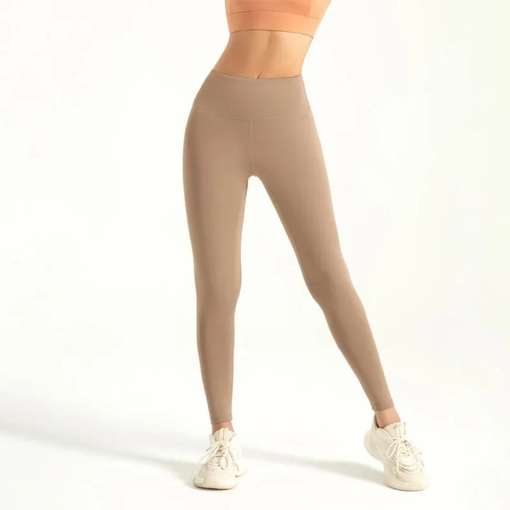 Leggings de ginásio Y2K de cintura subida para mulher, com efeito lifting no rabo