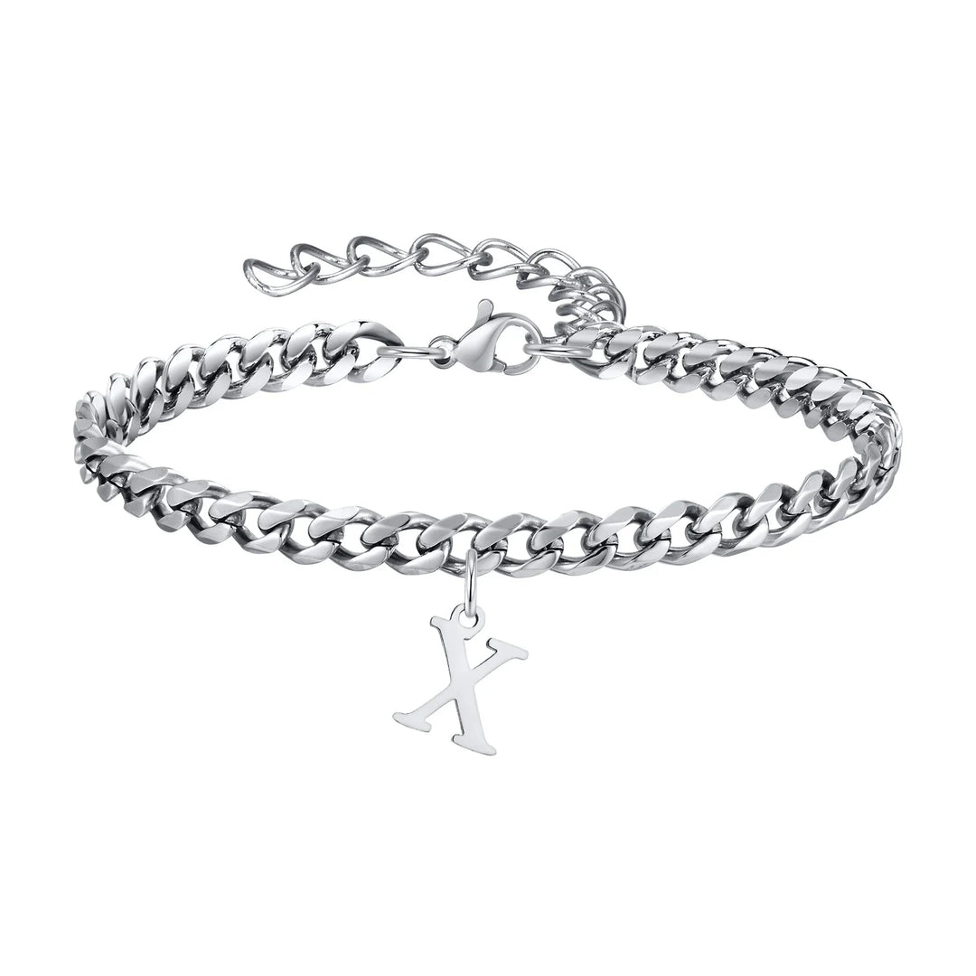 Women's Adjustable Stainless Steel Cuban Link Bracelet-The Yellow Prime