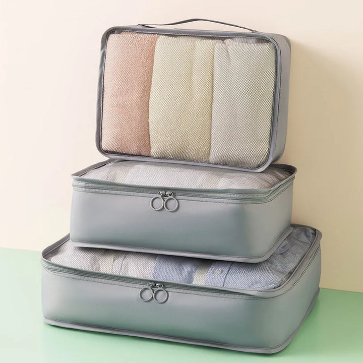 Women's Travel Storage Bag Set - Large Capacity Luggage Organizer-The Yellow Prime