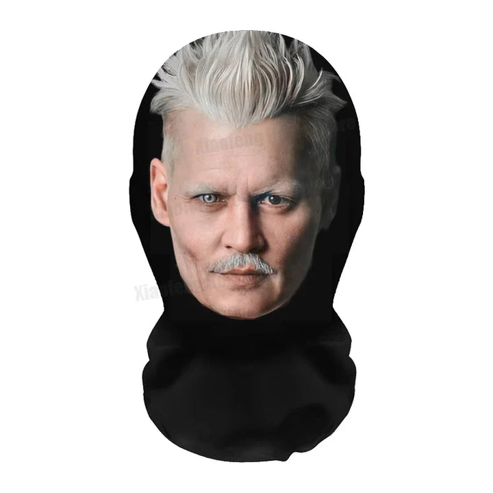 Halloweens realistiske cosplay-masker til kostumer og forklædninger