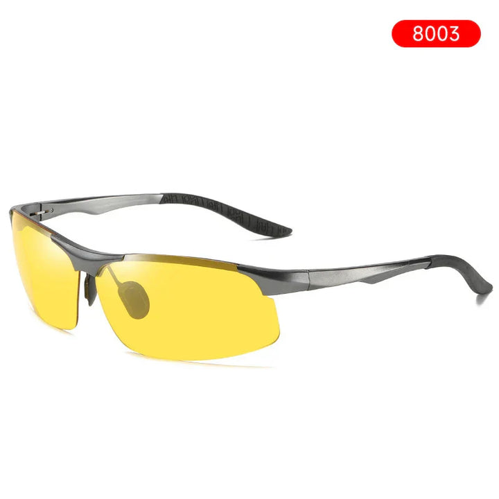 Polarized Night Vision Glasses with Aluminum Frame for Day and Night Driving-The Yellow Prime
