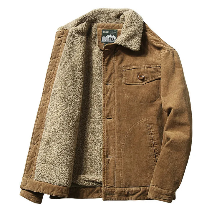 Liam | Men's Sherpa-Lined Jacket Coat