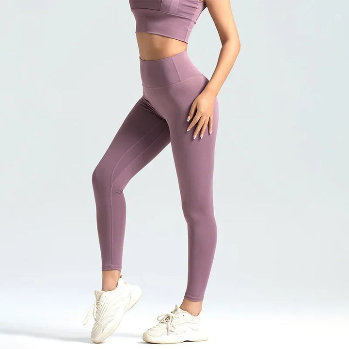 Leggings de ginásio Y2K de cintura subida para mulher, com efeito lifting no rabo