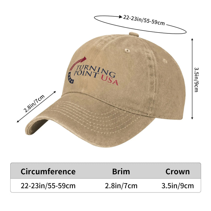 Men's Vintage-Inspired Washed Cotton Baseball Cap with Curved Brim-The Yellow Prime