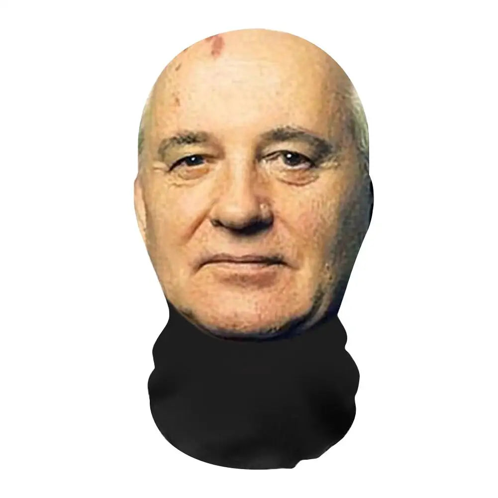 Halloweens morsomme 3D-printede heldekkende ansiktsmaske for kostymer og cosplay