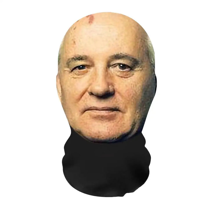 Halloweens morsomme 3D-printede heldekkende ansiktsmaske for kostymer og cosplay