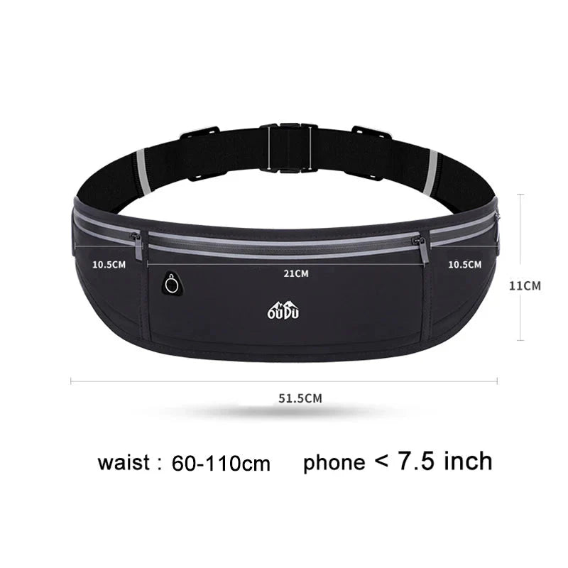 Women's Waterproof Sports Fanny Pack – Running Belt Bag for All-The Yellow Prime