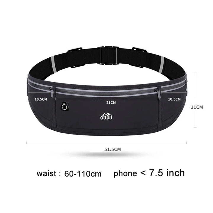 Women's Waterproof Sports Fanny Pack – Running Belt Bag for All-The Yellow Prime