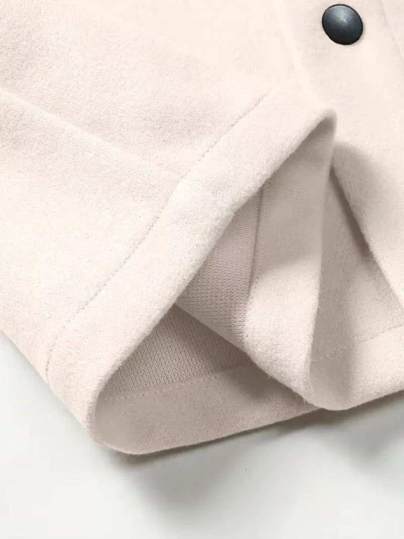 Evan | Men's Wool Button-Up Jacket
