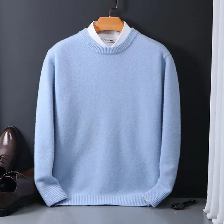 Cashmere Blend Sweater | Men's Soft Knit Pullover for Comfort