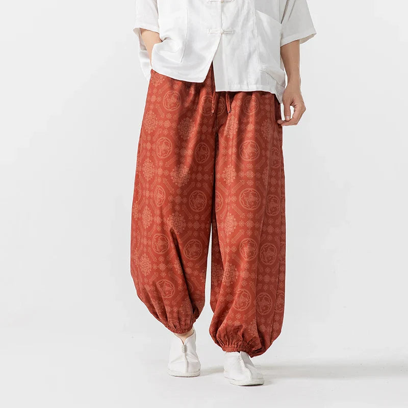 Men's Jacquard Joggers - Stylish and Comfortable-The Yellow Prime