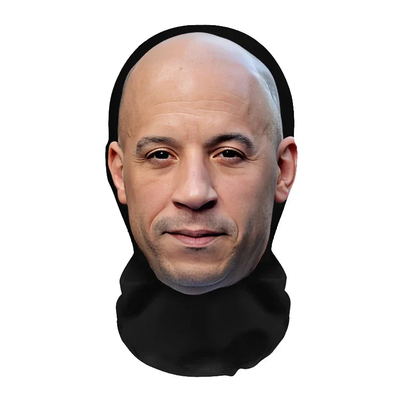 Halloweens realistiske cosplay-masker til kostumer og forklædninger