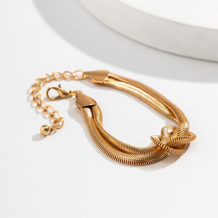 Sienna | Women's Elegant Knot Bracelet-The Yellow Prime
