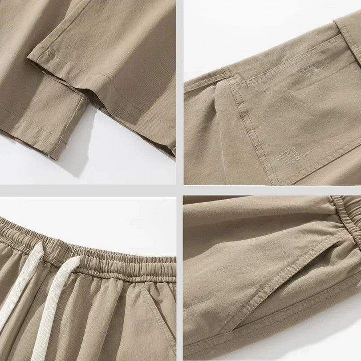Men's Wide-Leg Cargo Pants – Relaxed Fit Streetwear Style