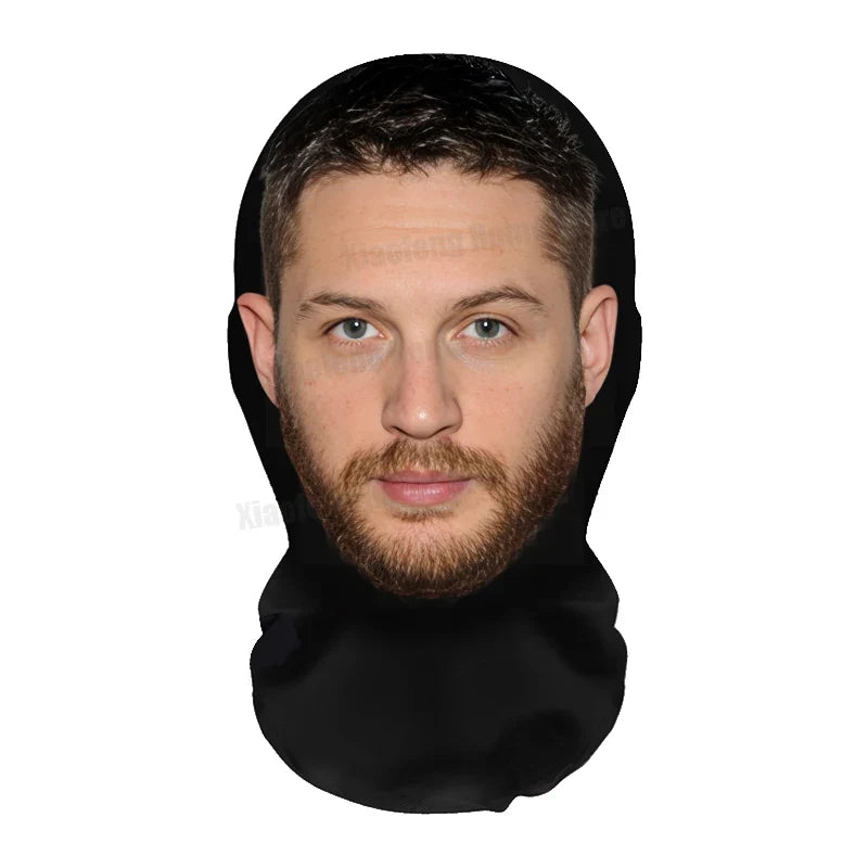 Halloweens realistiske cosplay-masker til kostumer og forklædninger