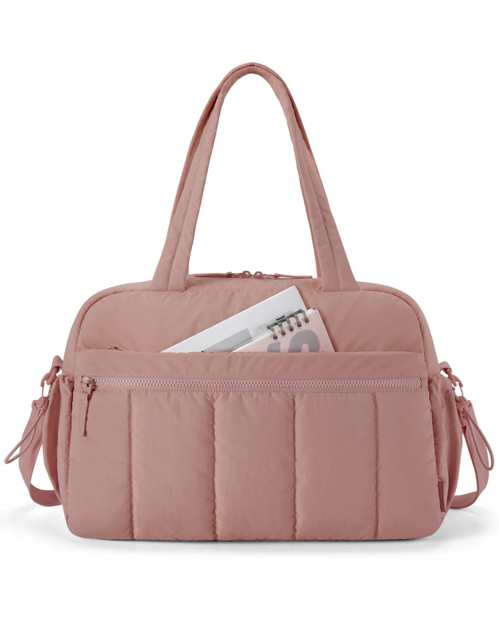 Women's Large Capacity Travel Duffel Bag with Shoulder Strap-The Yellow Prime