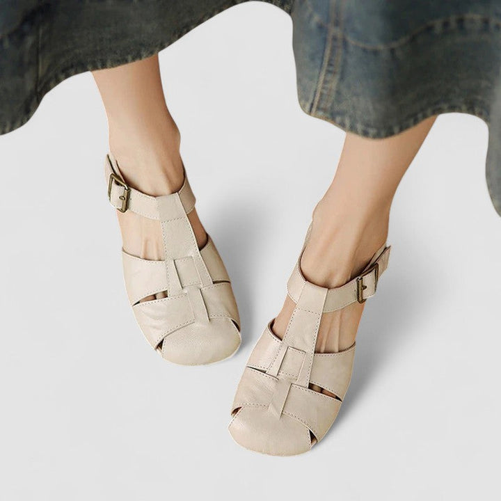 Alexandra | Women's Closed Toe Sandals-The Yellow Prime