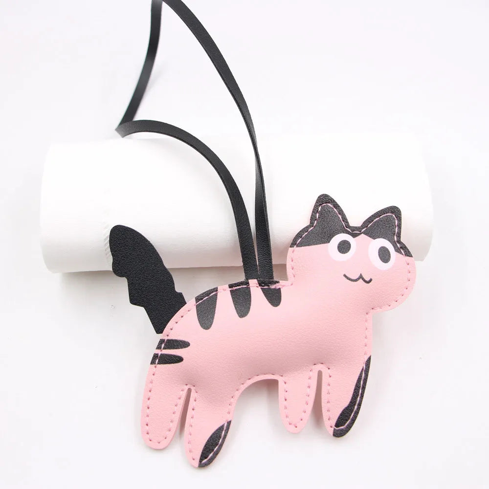 Women's Cute PU Leather Mini Bag Charm Keychain Gift Accessory-The Yellow Prime