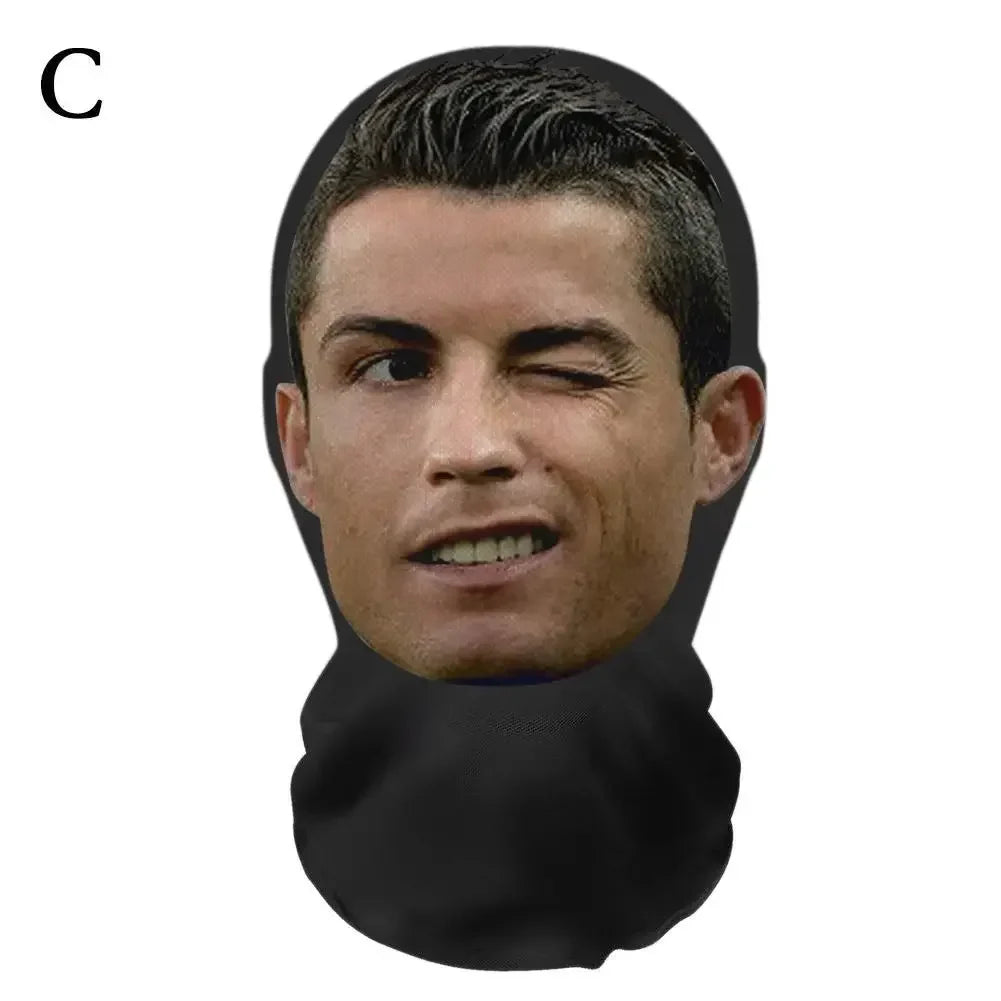 Halloweens 3D-realistiske ansigtsmasker til cosplay og streetwear