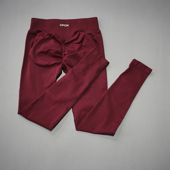 Nahtlose Yoga-Leggings mit hohem Bund und Bauchkontrolle für Damen