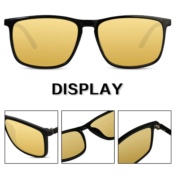 Night Driving Sunglasses with Anti-Glare Yellow Lens UV400 Protection-The Yellow Prime