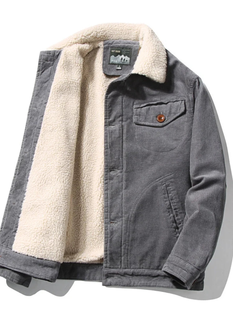 Liam | Men's Sherpa-Lined Jacket Coat