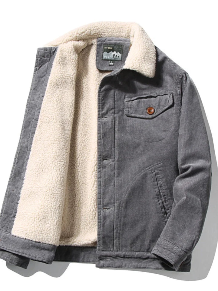 Liam | Men's Sherpa-Lined Jacket Coat
