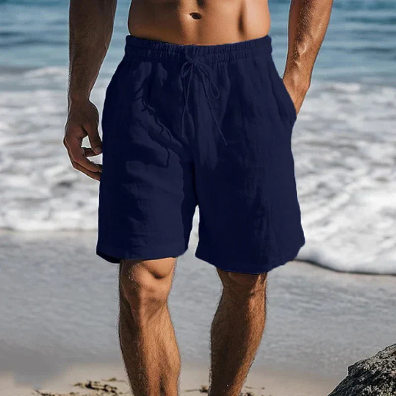 Giorgio | Men's Quick-Dry Linen Summer Swim Shorts